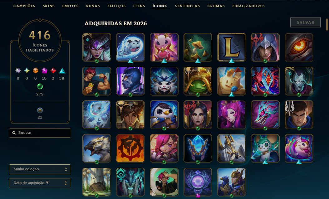 Conta lvl 596 Todos os boneco Acesso full 215 skins Diamond 3 Conta 2015