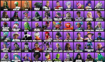 CONTA FORTNITE- 104 SKINS | E-MAIL ALTERÁVEL | BACKLASH, EMMA FROTS, JuiceWRLD
