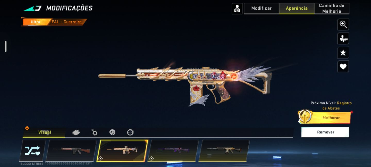 CONTA SIMPLES BLOODSTRIKE