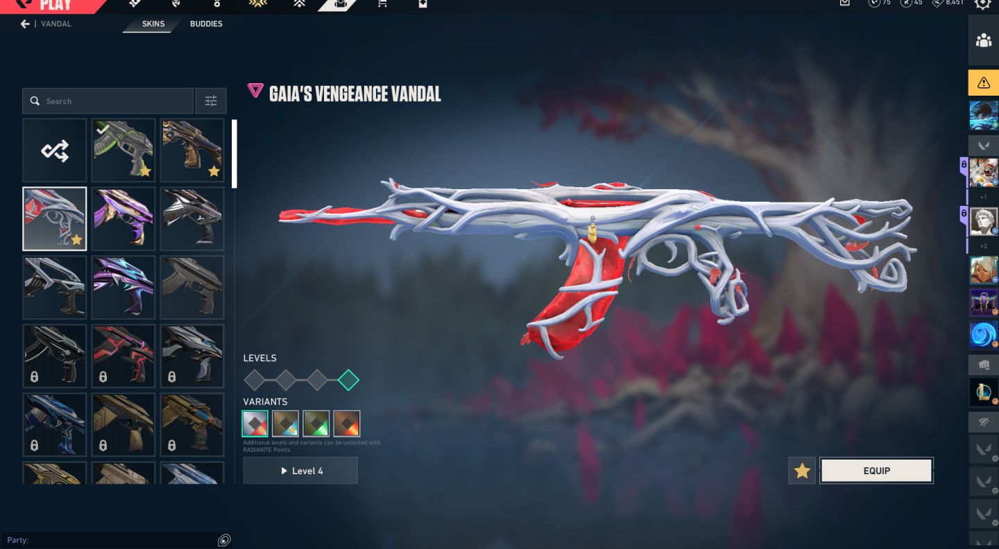 Conta VALORANT Full Acesso | Único Dono | Skins TRYHARD | R$ 1.285,70 gastos