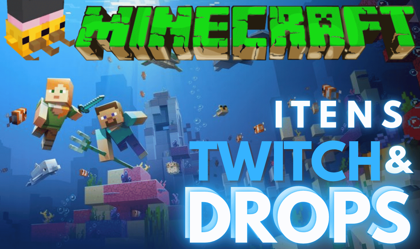 MINECRAFT SKINS ITENS DROPS