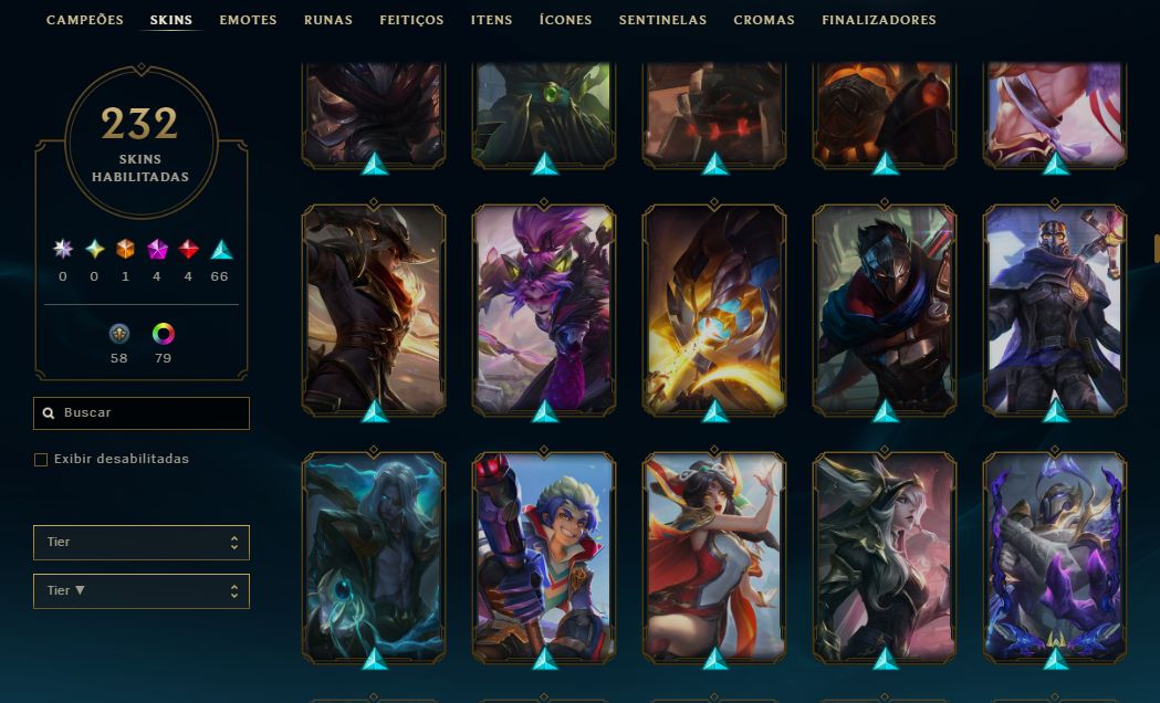 232 SKINS | SEASON 2016