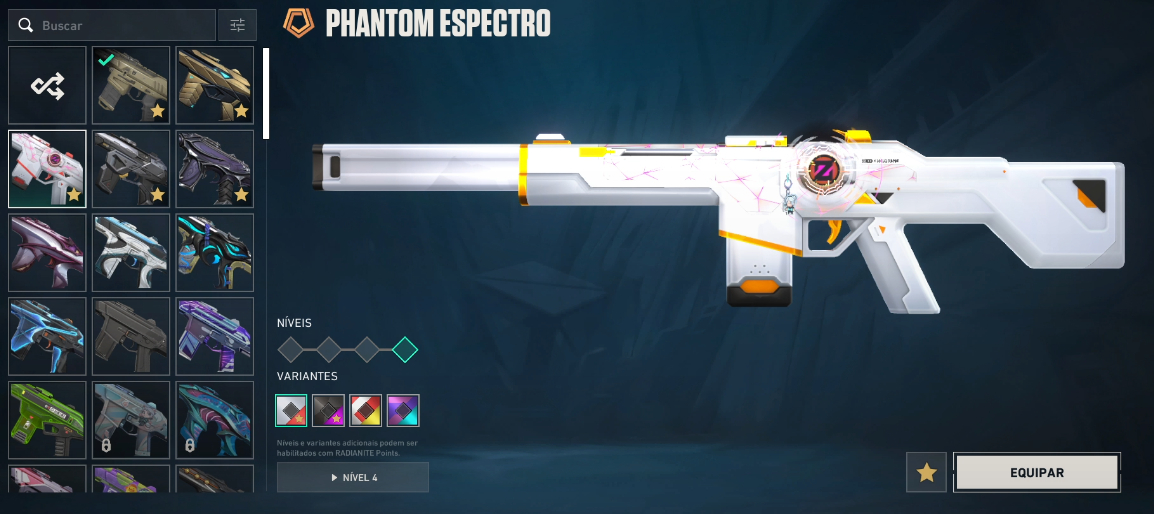 CONTA VALORANT - PLATINA - SKINS (2k GASTOS).
