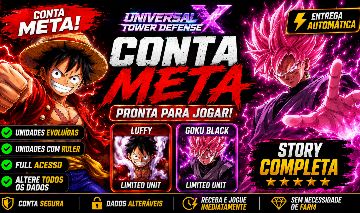 CONTAS UNIVERSAL TOWER DEFENSE X | UTDX | ENTREGA IMEDIATA | (LEIA A DESCRIÇÃO)
