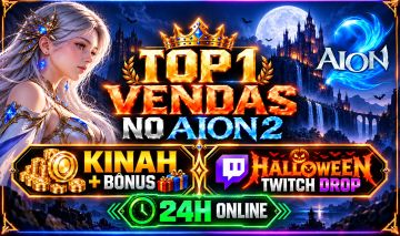 AION 2 - KINAH E TWITCH DROP - ( SEMPRE MELHOR PREÇO + DESCONTO E BONUS ) AION2