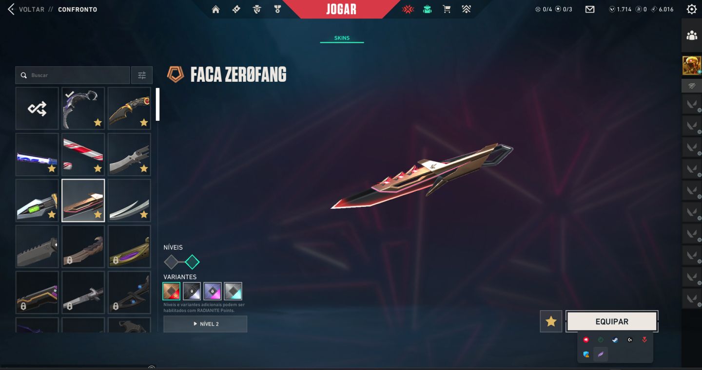 CONTA VALORANT FULL ACESSO MAIS DE 35 SKINS FULL ACESSO