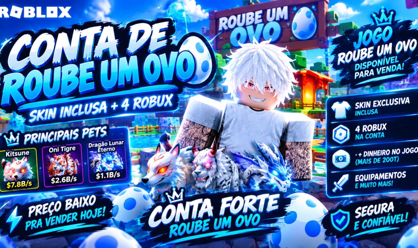 Conta Roube um Ovo | Kitsune + Oni Tigre + Dragão Lunar Eterno
