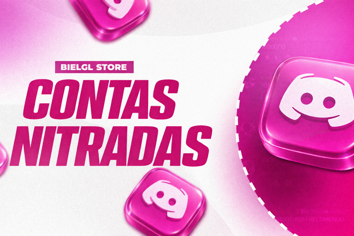 (DISCORD) CONTA NITRADA 3 MESES E 1 MÊS NITRO + VIRGEM