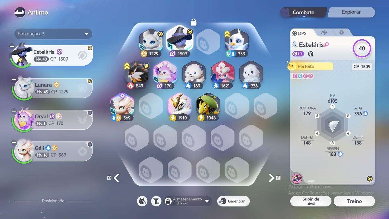 Conta nv44 aniimo com 2 prismanas