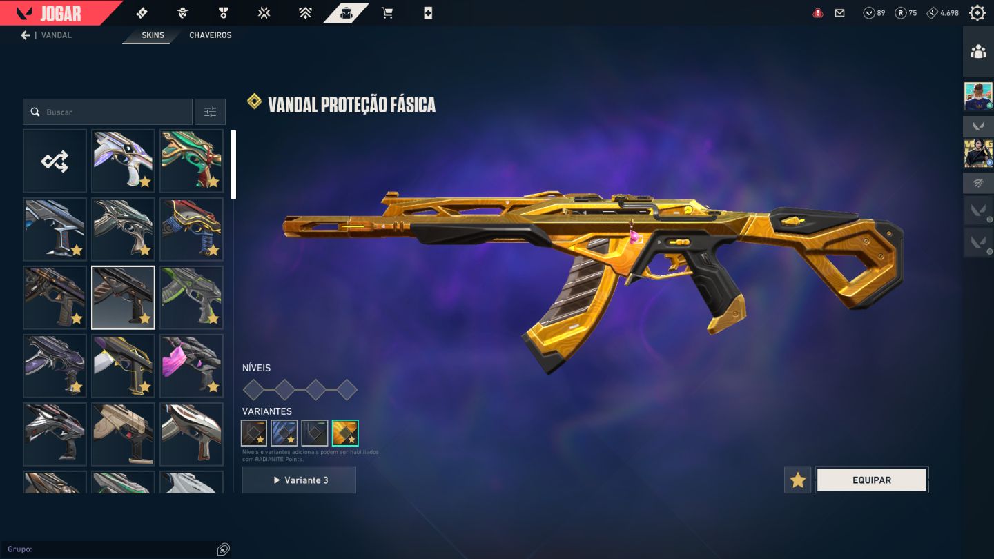 Conta Lv 391 Beta, Muitas Vandals e Facas. (Preço Negociável)