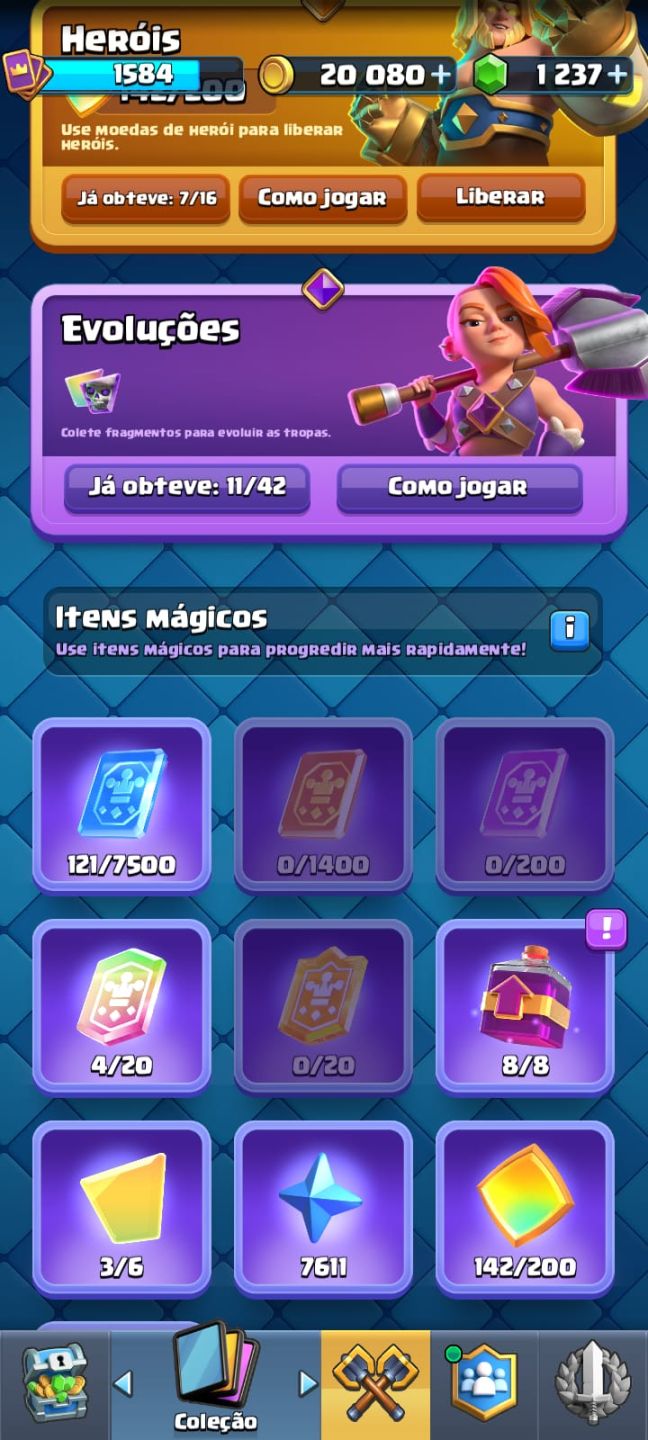 Conta de Clash
