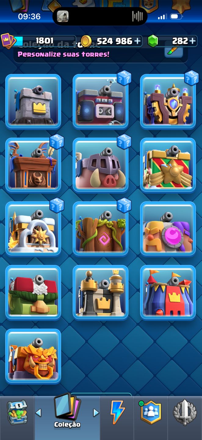 Conta Clash Royale 10 anos UPADA