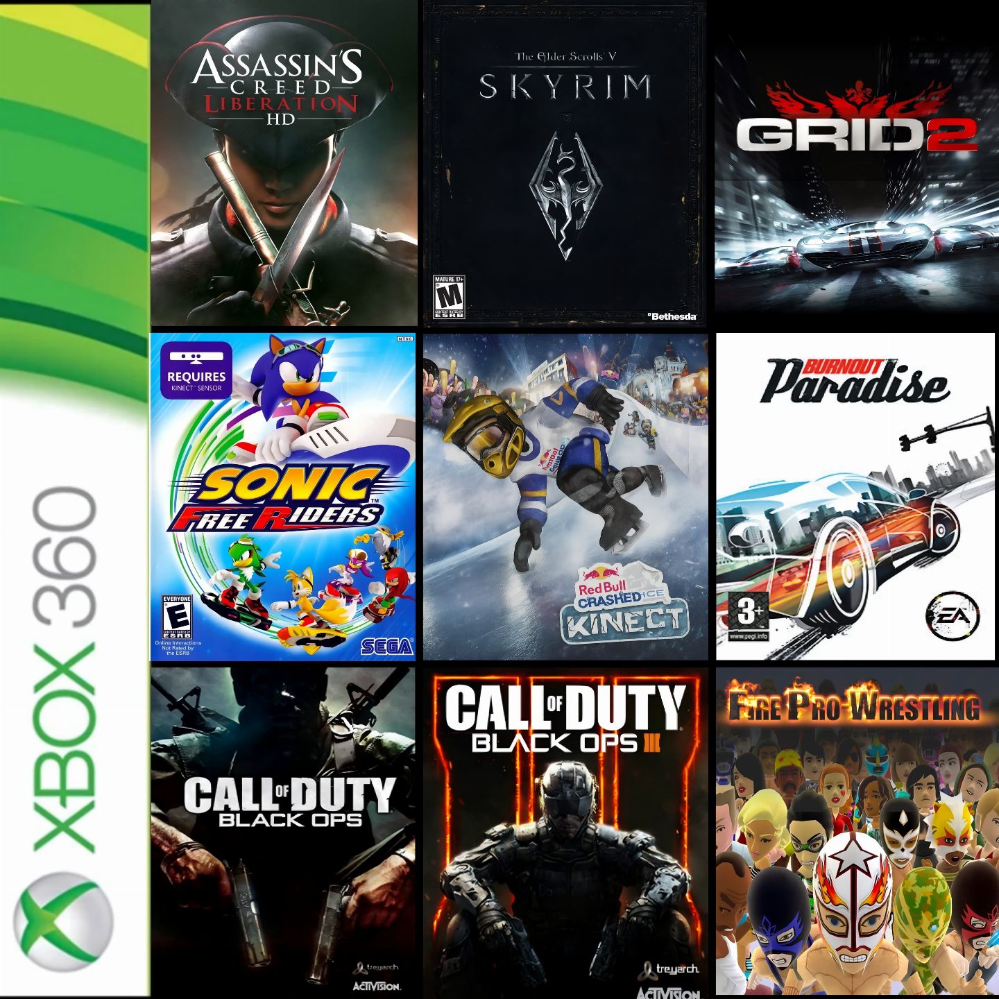 Jogos para Xbox 360 (Midia Compartilhada) suporte por 30 dias