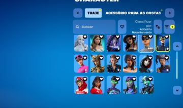 Conta fortnite com Mulher gato, Ramirez e mais algumas skins tryhard