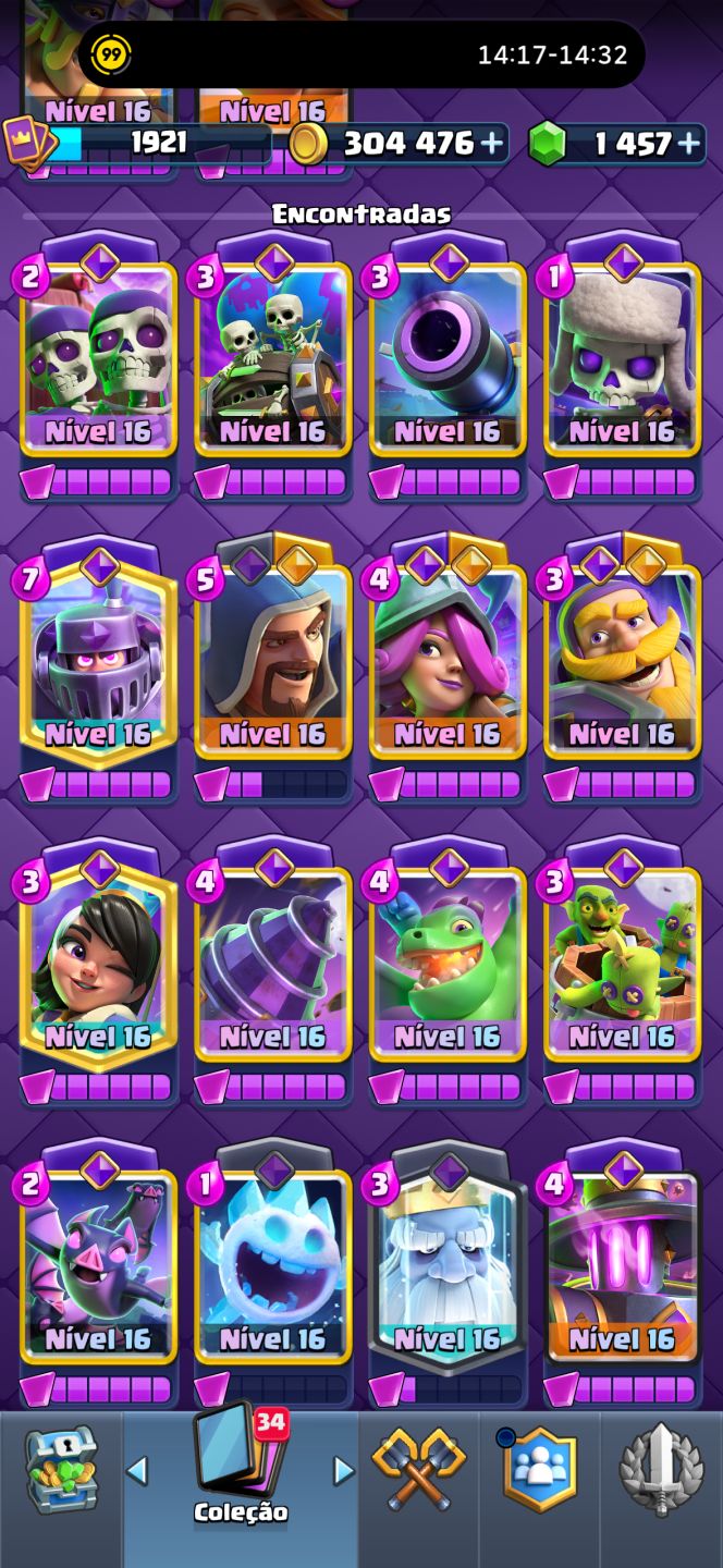 VENDE-SE CONTA DE CLASH ROYALE UPADA