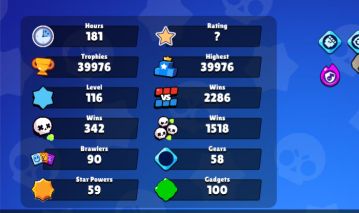 CONTA BRAWL STARS, CRIADA DEZEMBRO 2023, 3 PASSES!