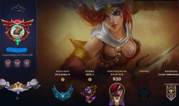 Conta LoL Plat 4 (Não jogo Ranked). Full champs, skins, etc..