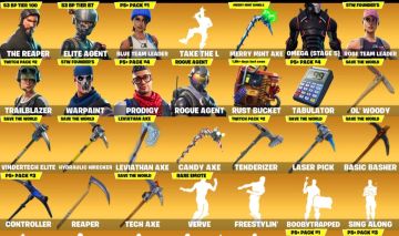 CONTA OG DE FORTNITE - MINTY AXE - LEVIATHAN AXE - FULL PASSES CAP 1! STW OG!