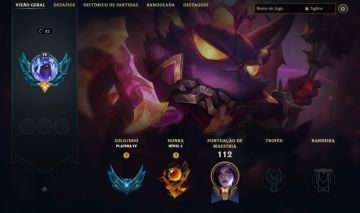 CONTA PLATINA / VEIGAR CRIPTA DE MAGMA / KHAZIX ESTRELA NEGRA / 16 SKINS /14KEA