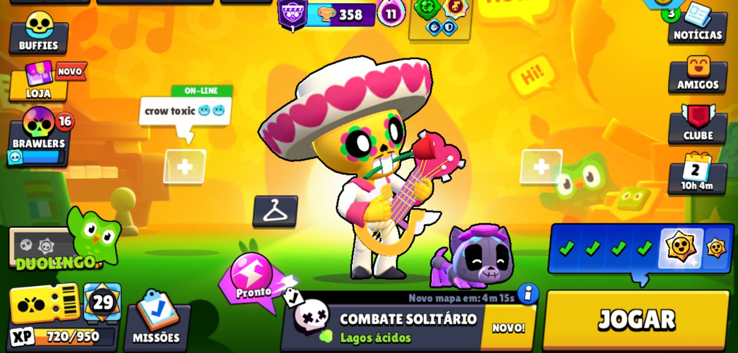 CONTA BRAWL STARS À VENDA