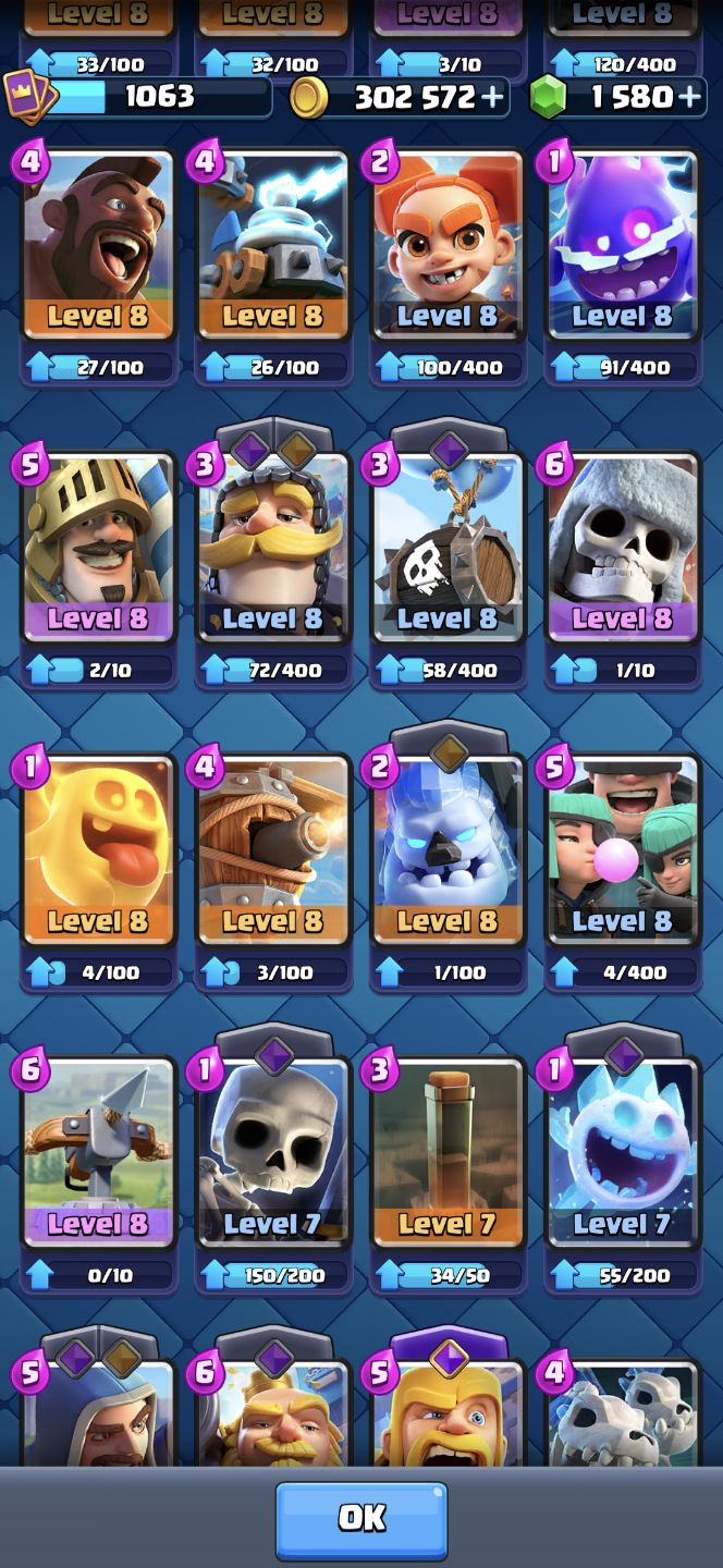 Conta de CLASH ROYALE | 10000 TROFEUS - 1 PASSE