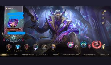 Conta wild rift + 400 skins ex monarca
