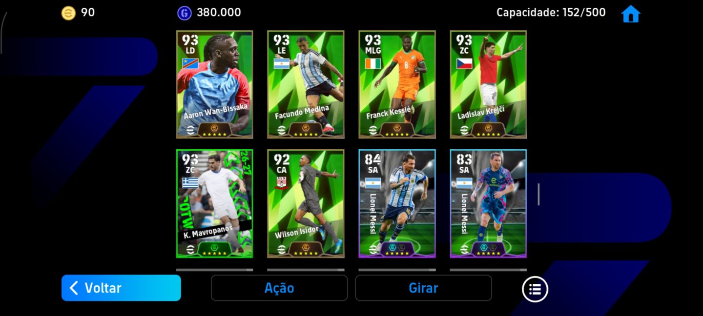 Conta de Efootball Mobile