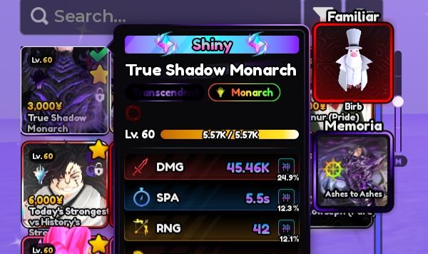 CONTA ANIME VANGUARDS META! - TSJW SHINY + 15K RR + MONARCHS - !!LER DESCRIÇÃO!!