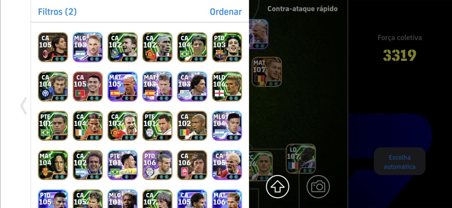Conta efootball Completa, cheia de ÉPICOS e showtimes da Primeira prateleira.