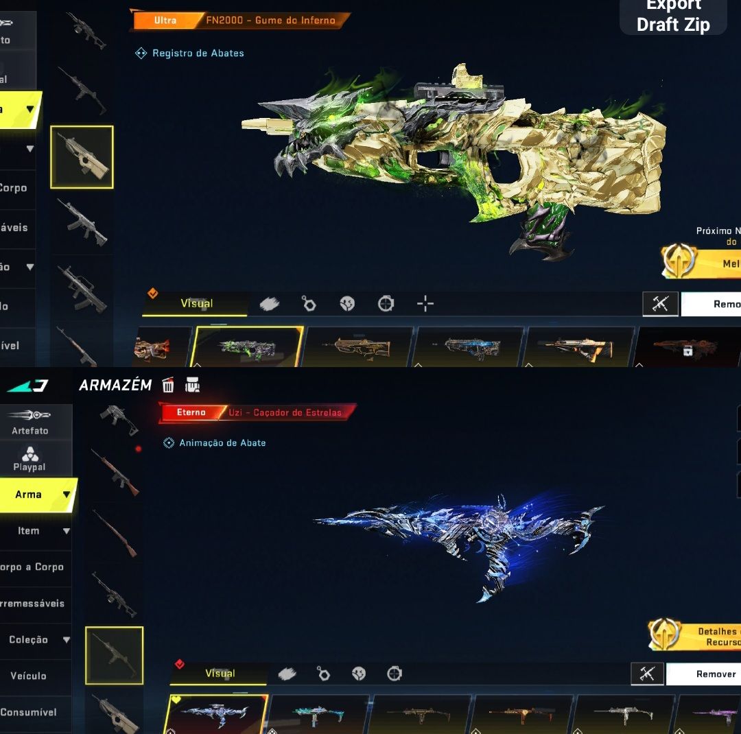 Conta BloodStriker | Armas Eterna | Armas Ultra | Skins de colab e Muito Mais