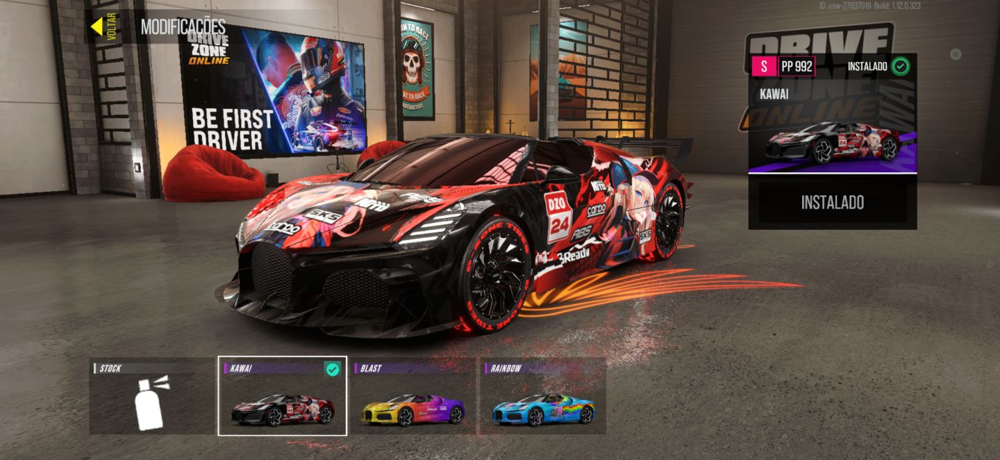 CONTA DRIVE ZONE CARROS FULL CP