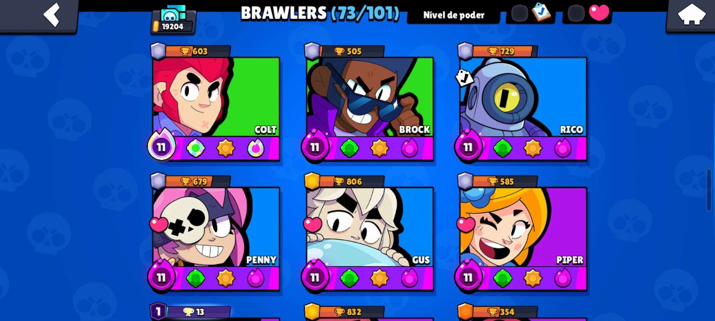 CONTA DE BRAWL STARS