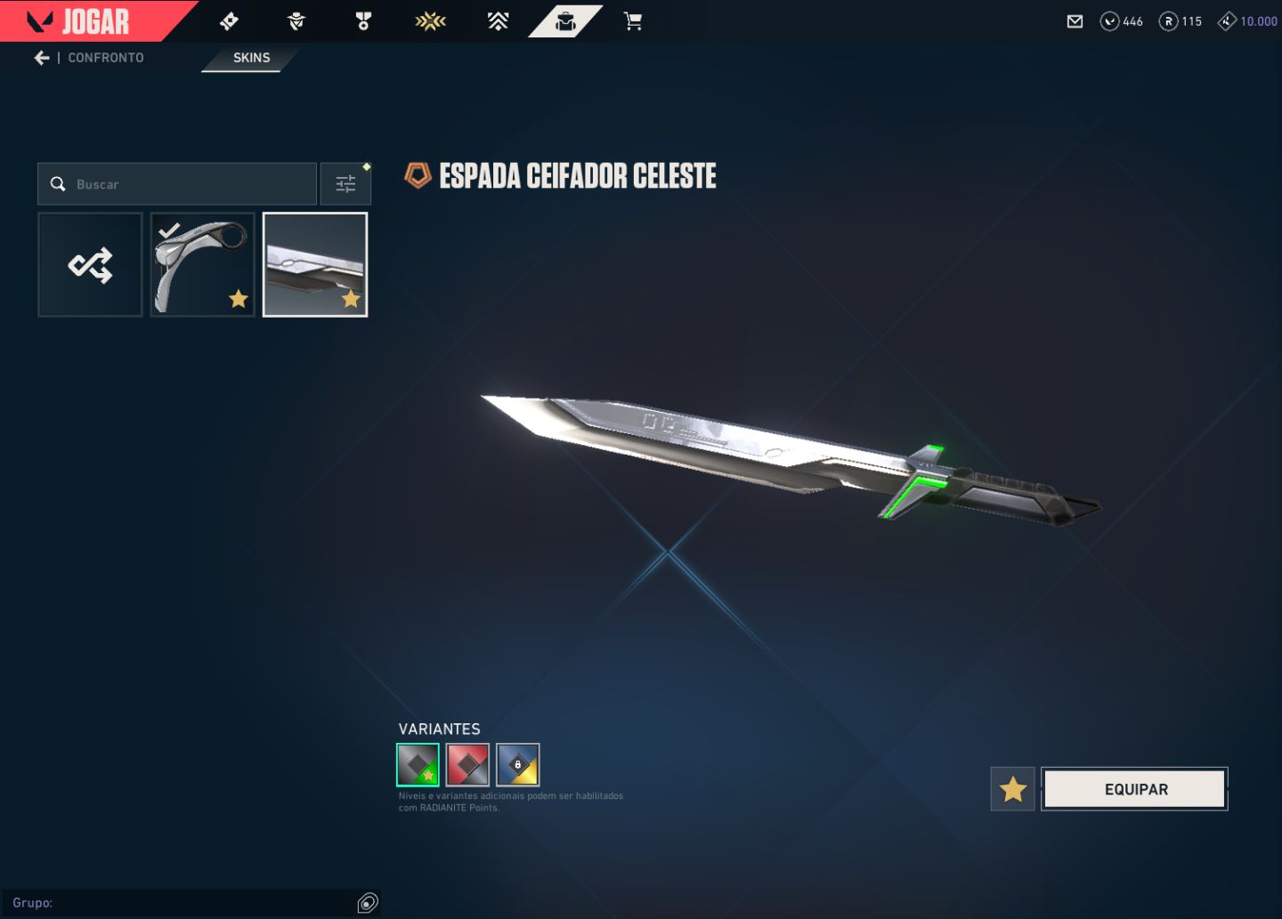 Conta Valorant Com Karanbit ion e Outras Skins