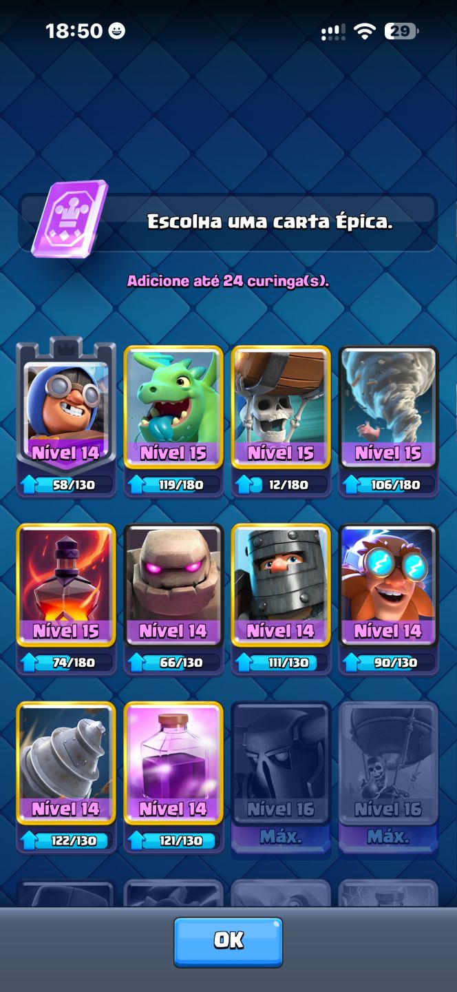 CONTA CLASH ROYAL FULLL TOPADA !