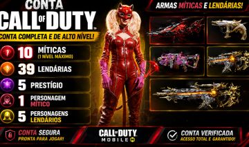 Conta Call of Duty | Full Acesso | Diversas Skins