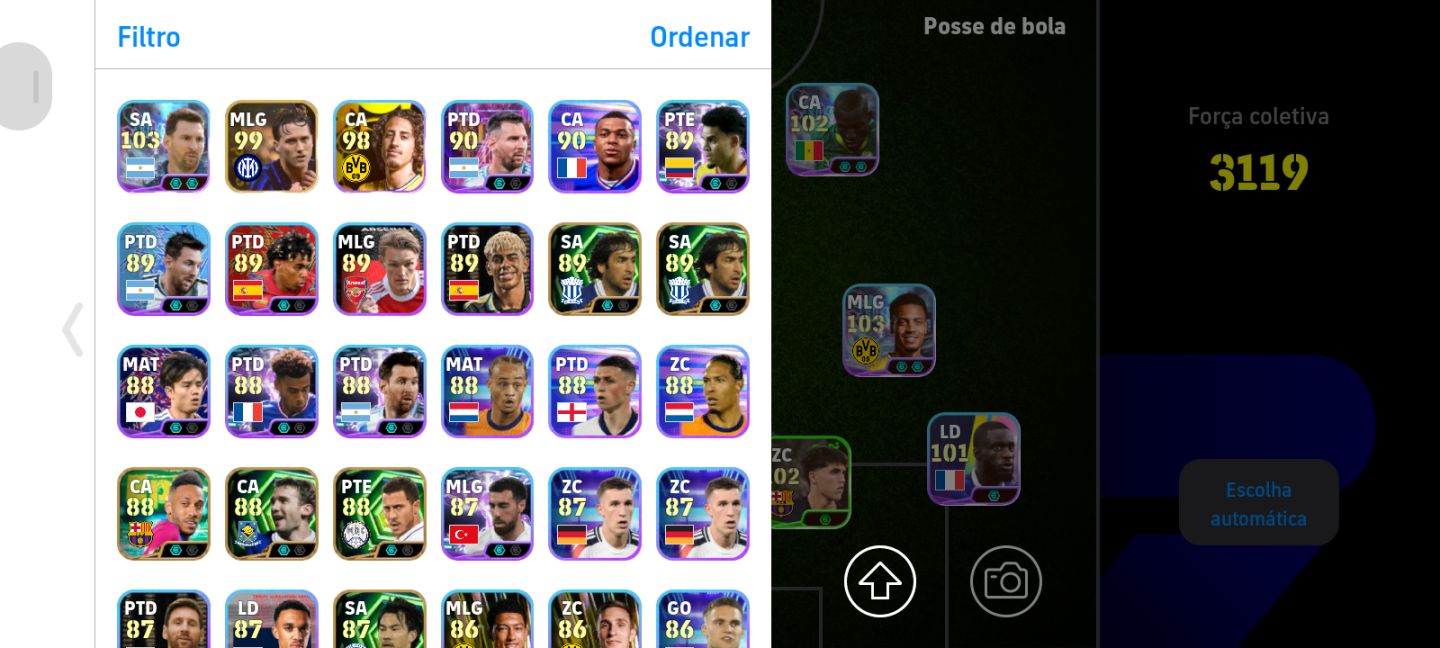 Ótima conta para iniciar bem no eFootball!
