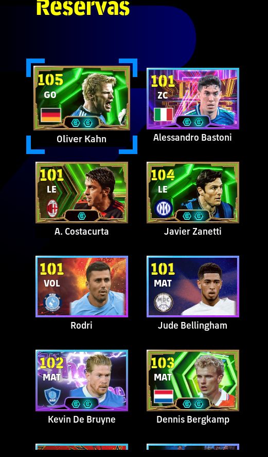 CONTA eFOOTBALL 3213 DE FORÇA! HAZARD 109, VAN BASTEN, AGÜERO E LENDAS!