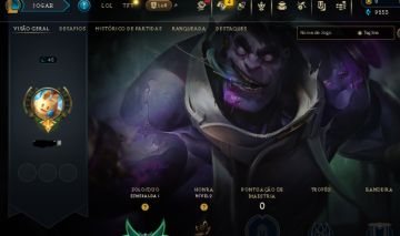 CONTA LOL ESMERALDA 1 60% DE WIN RATE
