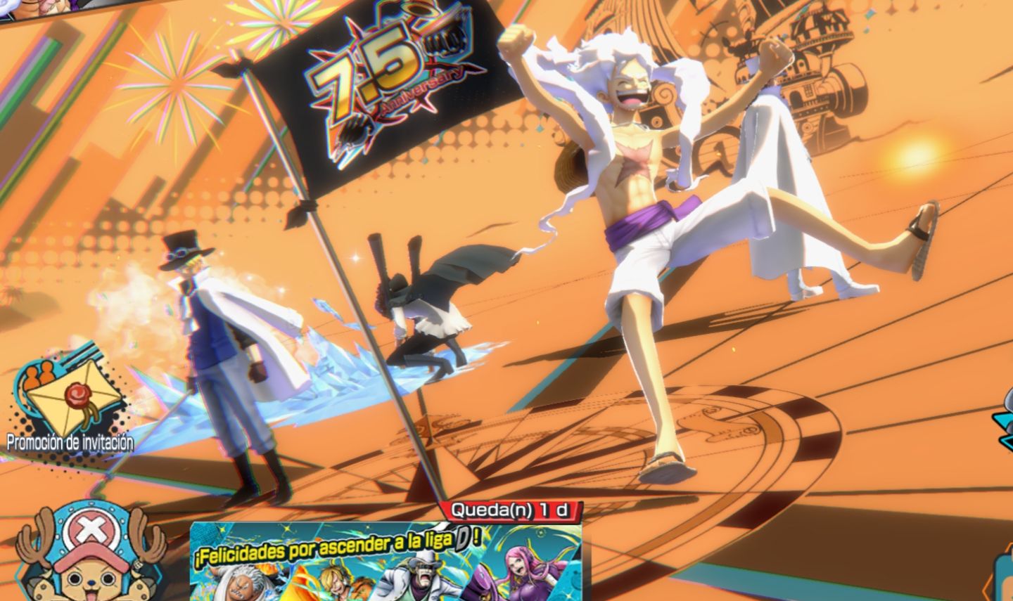 Conta one piece com 5 ex para iniciante