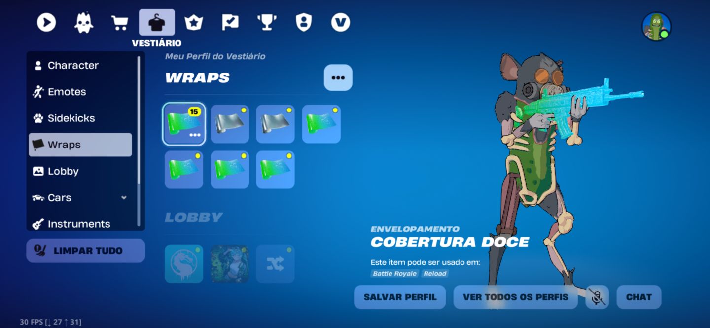 Conta Fortnite | 85 Skins | Chun-Li | conta no precinho