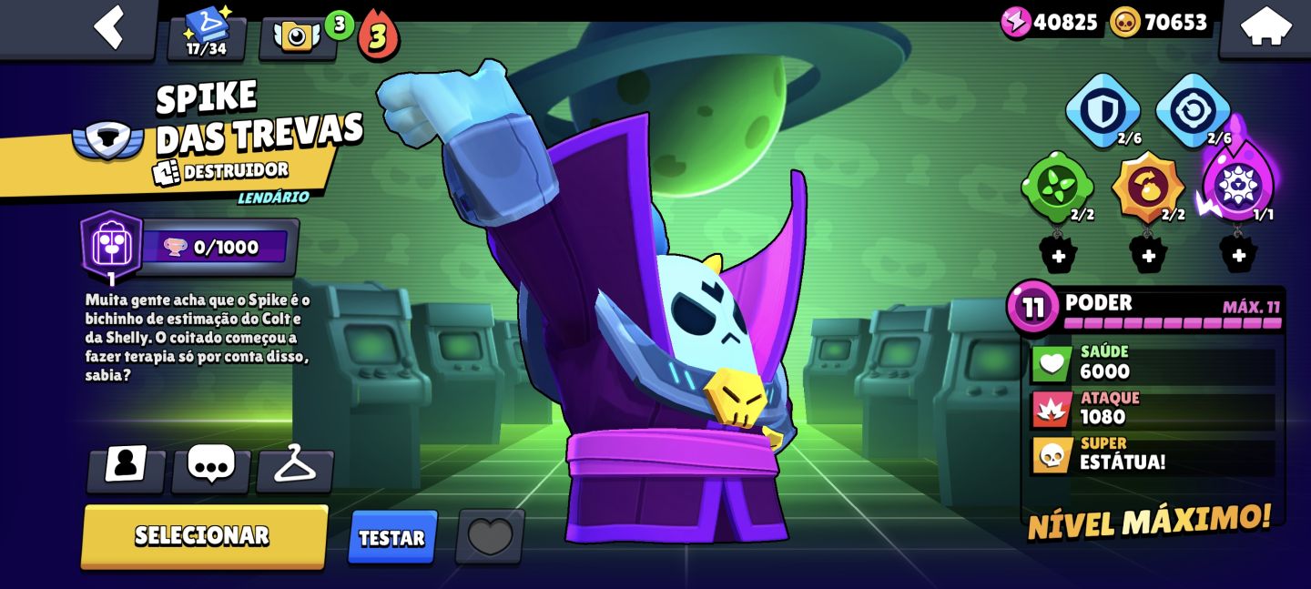 Conta de Brawl Stars de 2019 com muitos recursos!