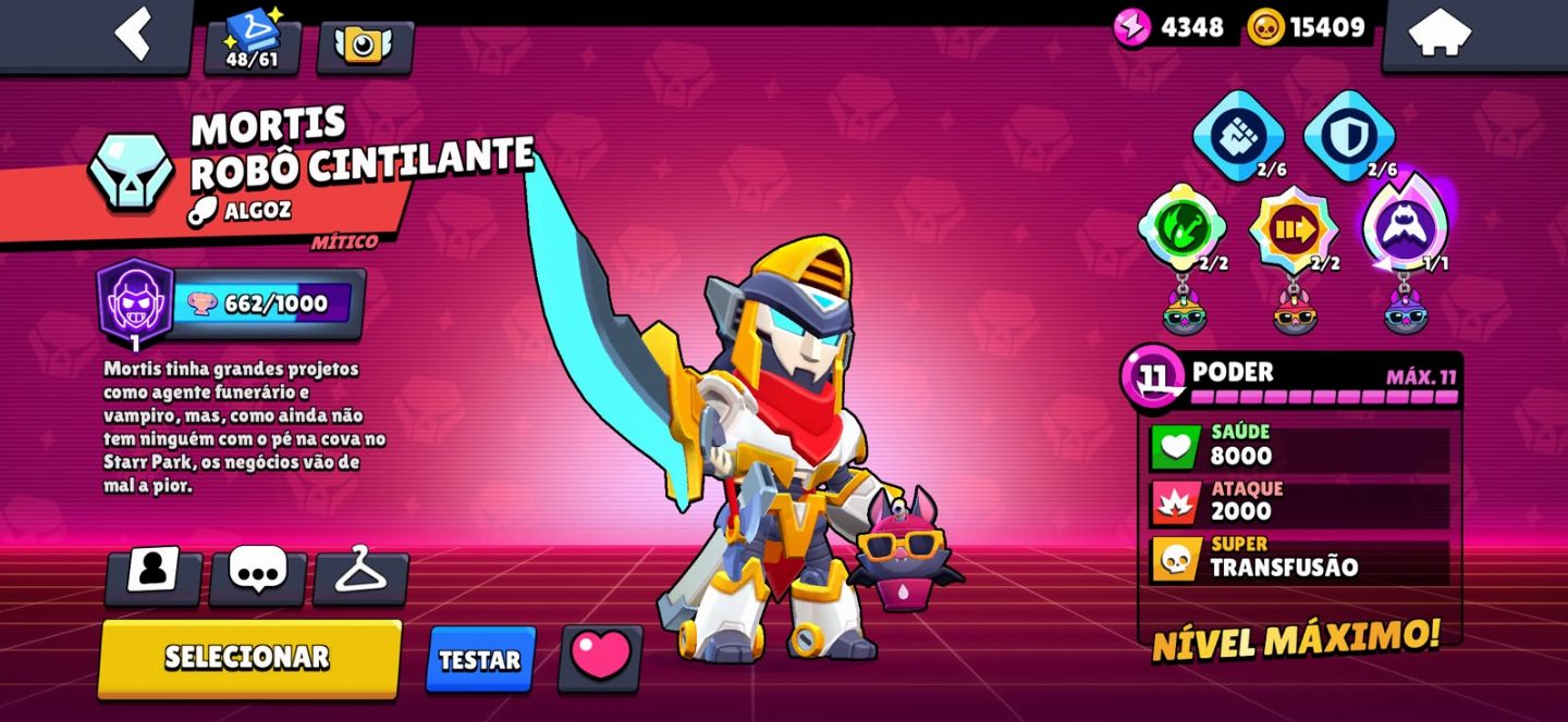 PROMOÇÃO Conta de Brawl Stars com MUITAS Skins Lendarias e raras + Clash Royale!