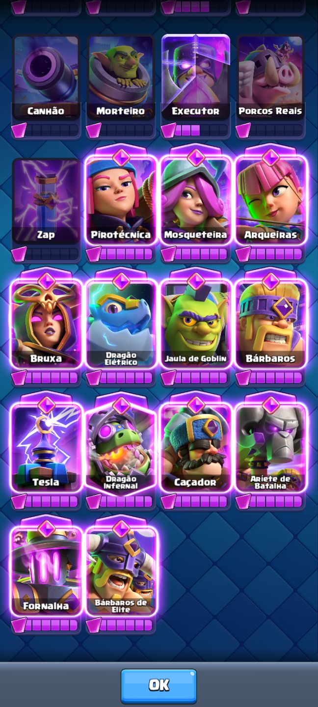 Conta de clash Royale com 9mil troféus, conta do brawl Star 18mil troféu