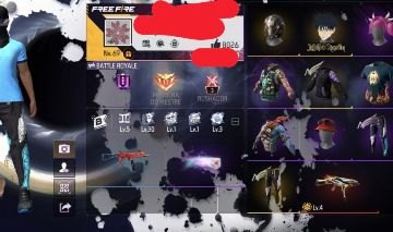 CONTA FREE FIRE NV 69 | 17 MEDALHAS DO MESTRE | XM8 Atributadas | LOGIN GOOGLE