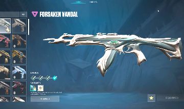 Conta Valorant com Vandal Forsaken e Skins de Passes, conta prata 1
