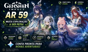 AR59 Lauma, Nilou, Nahida, Kokomi E MAIS!!