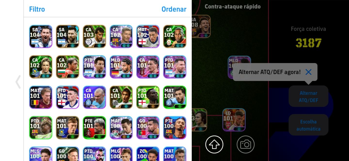 CONTA DE EFOOTBALL MUITO BOA