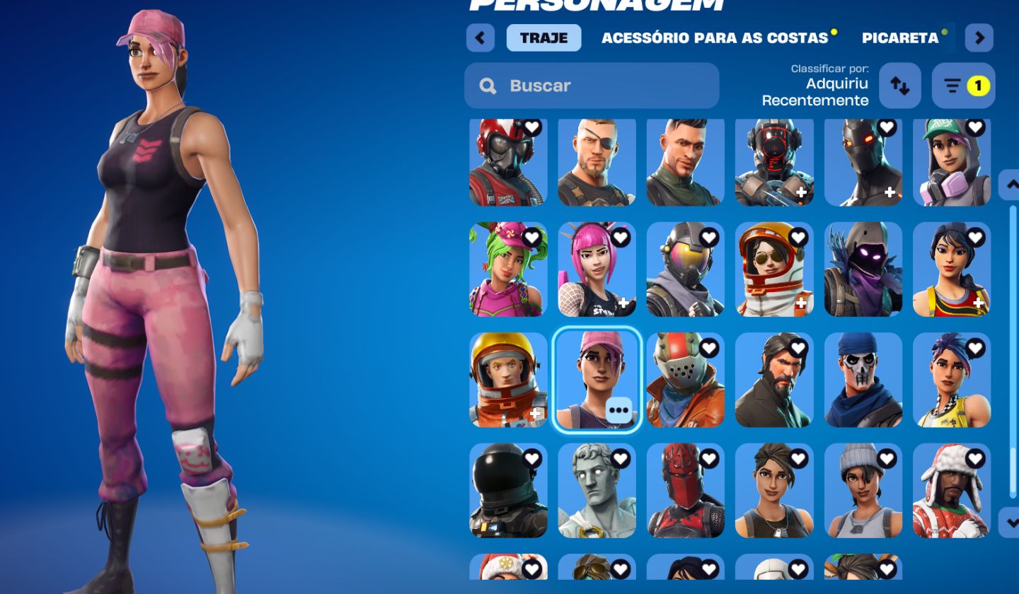 Conta antiga rara fortnite
