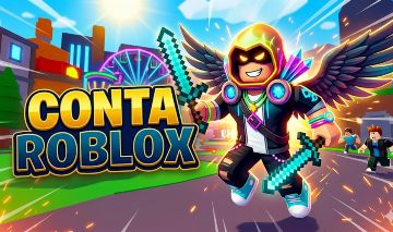 Conta Roblox antiga e upada em muitos jogos
