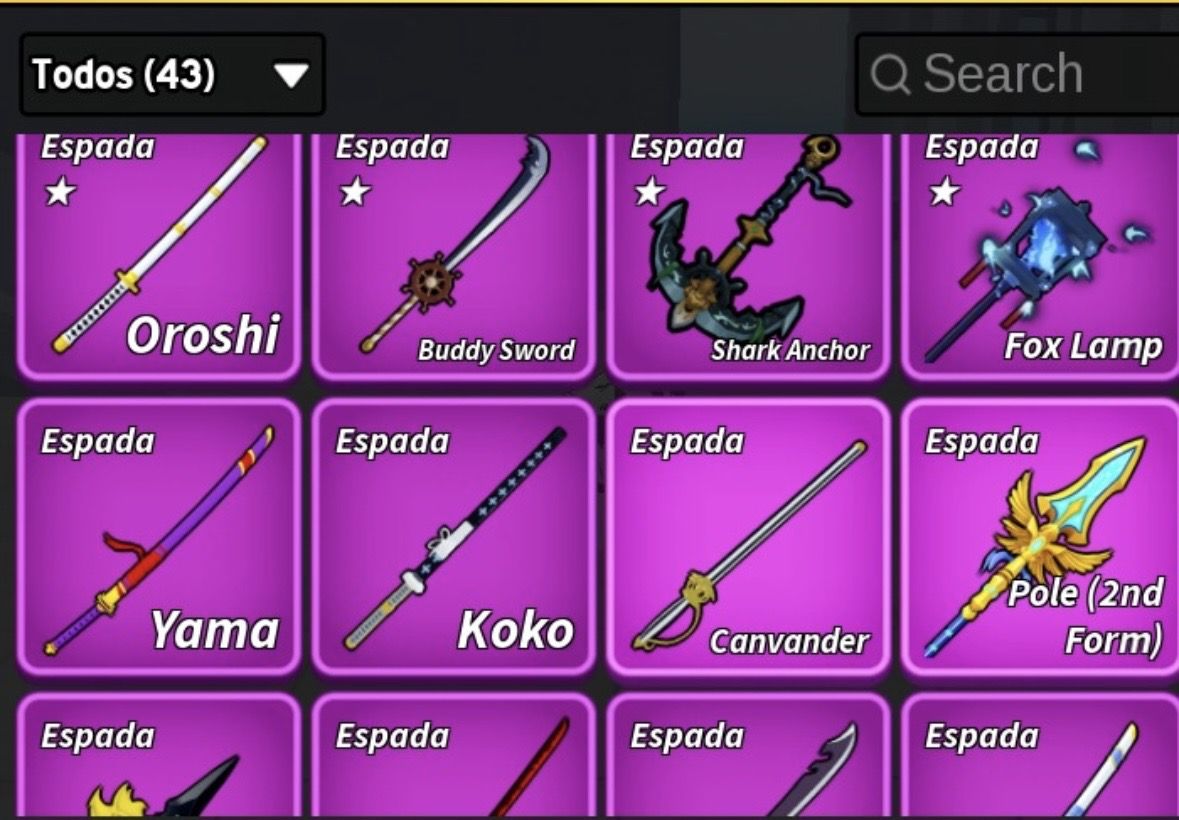 Conta de blox fruit, vanguard, jujutsu infinit, basketball e roube brainrot